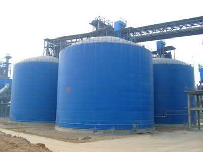 后湖管理区水泥钢板库改造