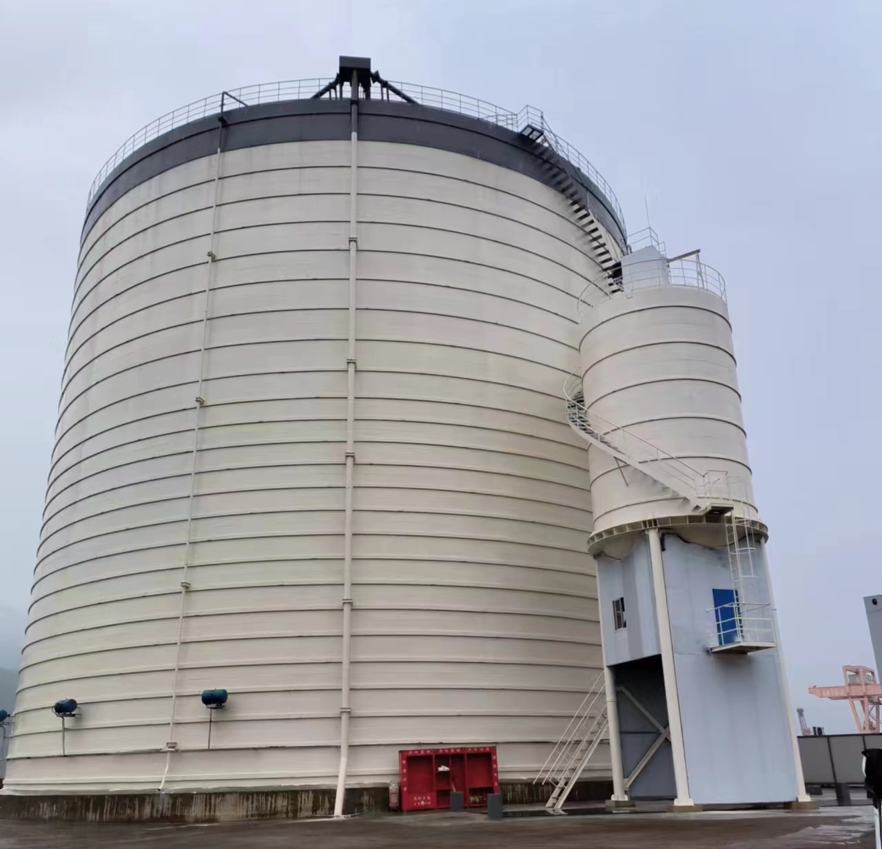 后湖管理区10万吨水泥钢板库