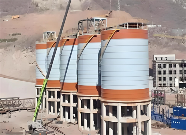 后湖管理区高架钢板仓